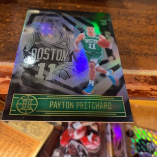 2020-21 panini illusions Payton Pritchard rookie basketball card 