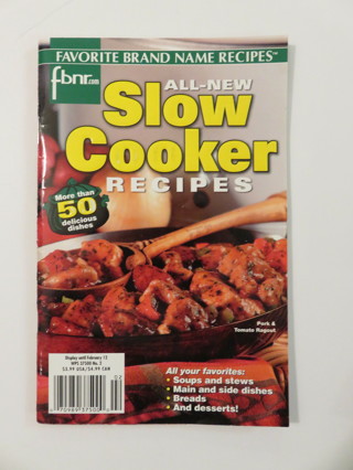 Slow Cooker Recipes Paperback Book