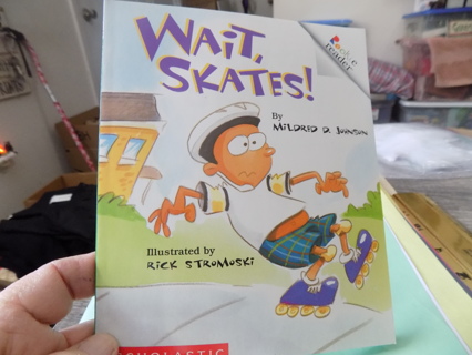 Wait Skates by Mildred Johnson Scholastic book Rockie |eader series