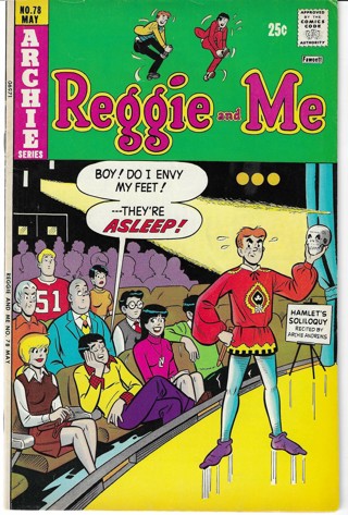 Archie Series Comic No. 78 May 1975 Reggie and Me