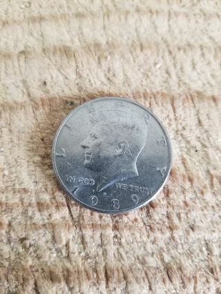 1989 D KENNEDY HALF DOLLAR