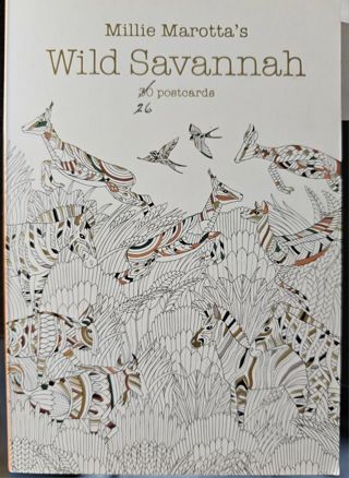 Millie Marotta's Wild Savannah Post Card Book.(26)