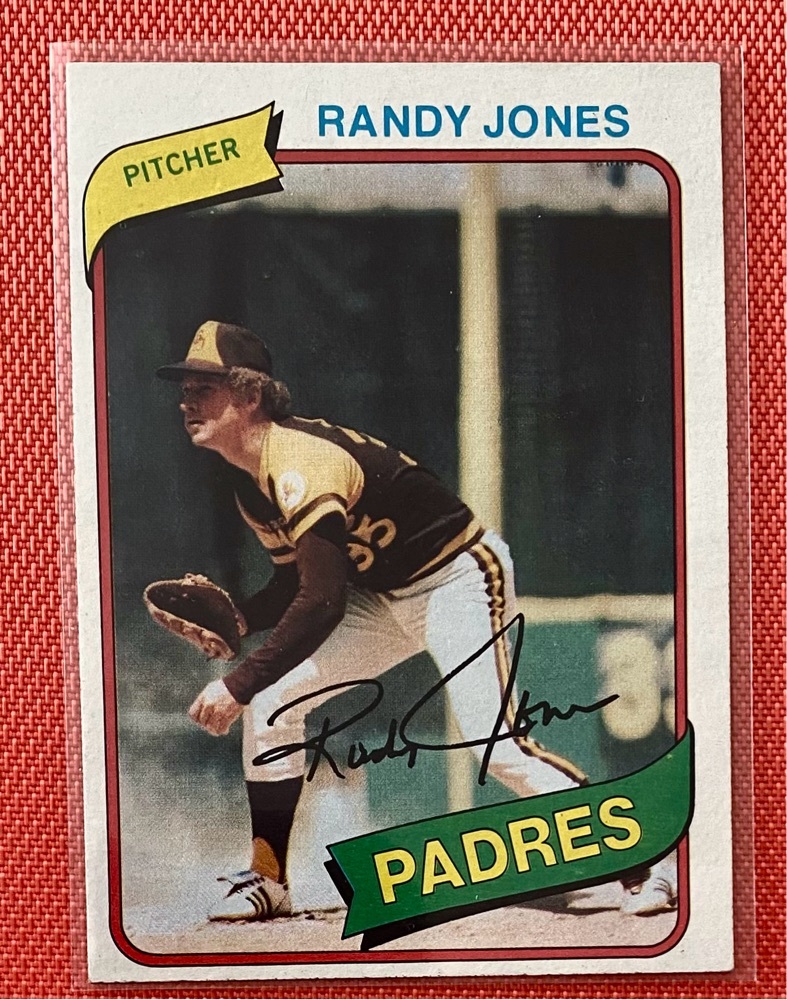 FREE: Randy Jones 1980 Topps