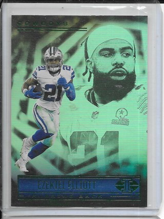 Ezekiel Elliott 2021 Illusions Sapphire #47