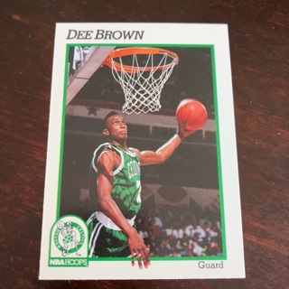 1991-92 NBA Hoops - [Base] #10 Dee Brown