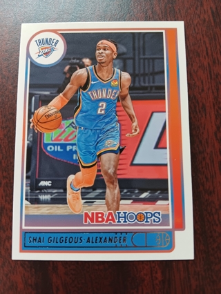 Shai Gilgeous-Alexander 2021-22 NBA Hoops #3