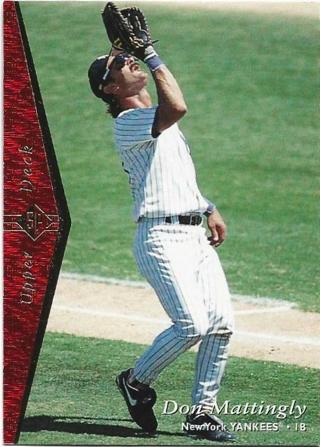 1995 UPPER DECK SP DON MATTINGLY CARD