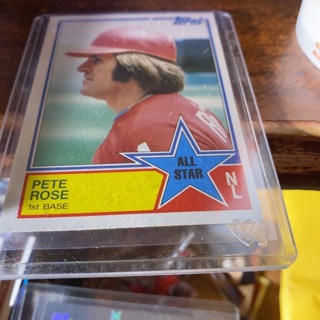 1983 topps all star pete rose baseball card 