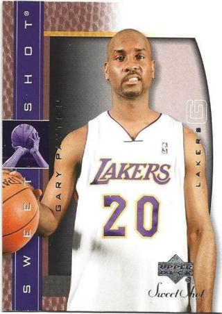 2003 UPPER DECK SWEET SPOT GARY PAYTON CARD