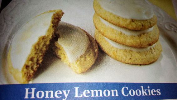 Honey lemon cookies*+*