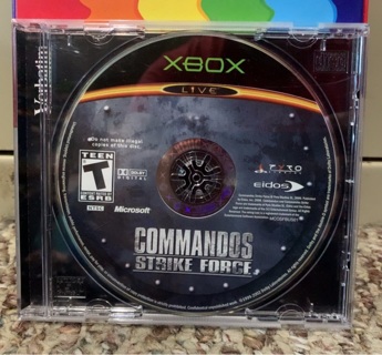 Commandos: Strike Force (Xbox, 2006) Game Only. Tested.