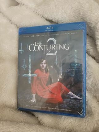 THE CONJURING 2 BLUERAY NEW PLUS 1 MYSTERY DVD