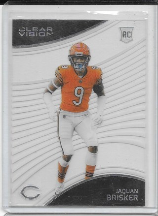 Jaquan Brisker 2022 Chronicles Clear Vision #CVR25 Rookie Card