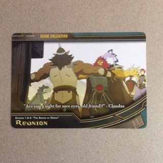 2011 Thundercats Scene Collection Trading Card | REUNION | Card # 1-45