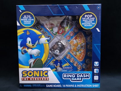 New SEGA Sonic The Hedgehog Board Game Ring Dash (Trouble) by Forever Boardgame