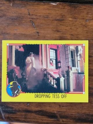 1990 Dick Tracy trading card.