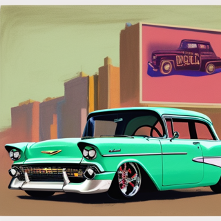 Listia Digital Collectible: '56 Chevy 210