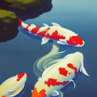 Listia Digital Collectible: Beautiful koi fish