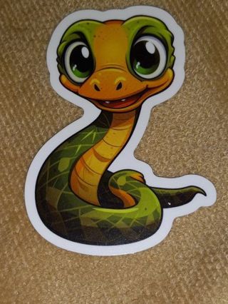 Cute one small vinyl sticker no refunds regular mail Win 2 or more get bonus