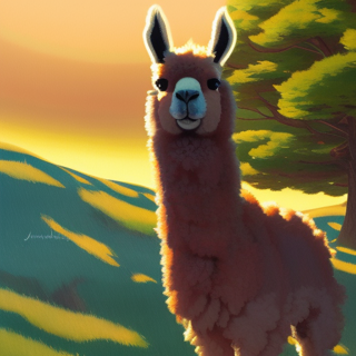 Listia Digital Collectible: Llama Friend