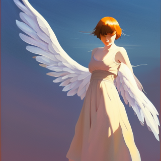 Listia Digital Collectible: Beautiful Red Headed Angel