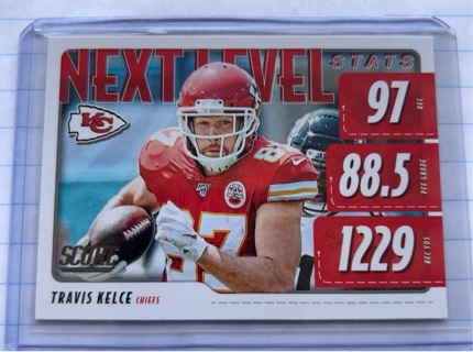 2020 Score Next Level Stats Travis Kelce 