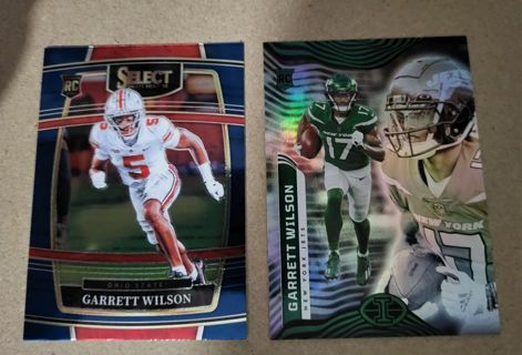 2022 Garrett Wilson Rookie Cards New York Jets/ Ohio State