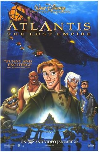 Atlantis The Lost Empire (HDX) (Movies Anywhere) VUDU, ITUNES, DIGITAL COPY