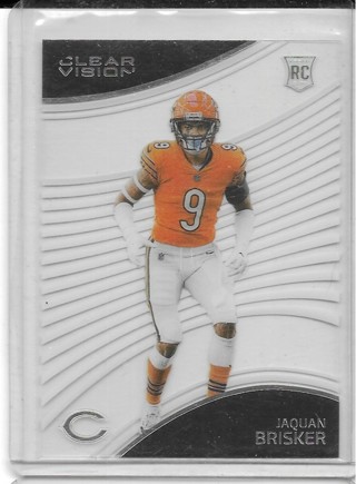 Jaquan Brisker 2022 Chronicles Clear Vision #CVR25 Rookie Card