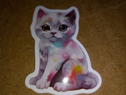 Cat new one nice lab top sticker no refunds regular mail high quality!