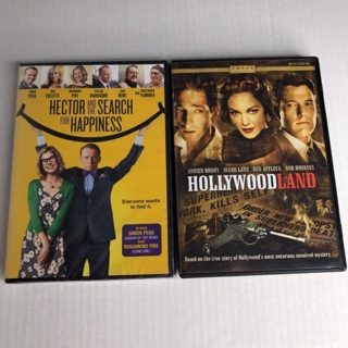 2 DVDS Hector and the Search for Happiness & Hollywood Land