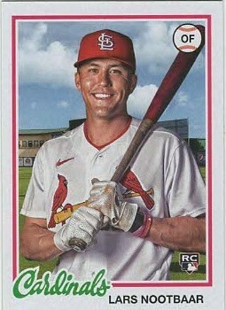 2022 Archives Lars Nootbaar St. Louis Cardinals RC #156!