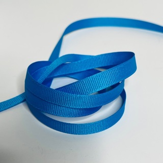 Caribbean Blue 3/8” Wide Grosgrain Ribbon