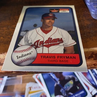 2001 fleer platinum Travis fryman baseball card 