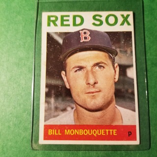 1964 - TOPPS BASEBALL CARD NO. 25 - BILL MONBOUQUETTE - RED SOX - EXMT+