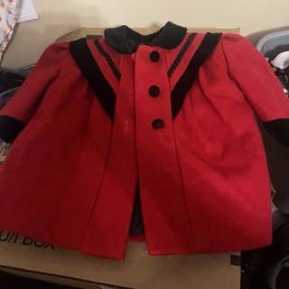 Gently used baby girl coat 