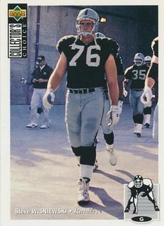 Tradingcard - NFL - 1994 Collector's Choice #238 - Steve Wisniewski UER - Los Angeles Raiders 