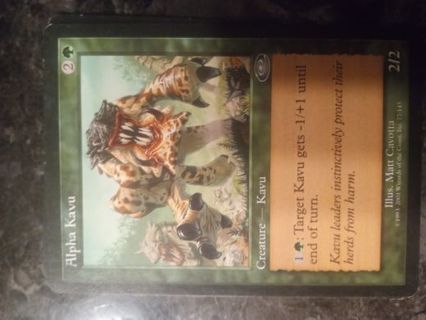 Alpha Kavu Magic the Gathering