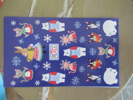 Colorful & Fun Assorted HOLIDAY FUN  stickers!!