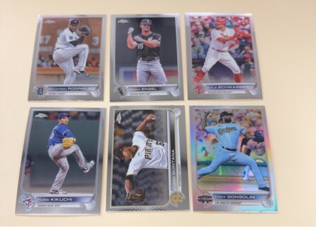 2022 Topps Chrome Update lot