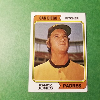 1974 - TOPPS BASEBALL CARD NO. 173 - RANDY JONES - PADRES