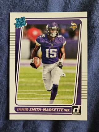 2021 Donruss Rated Rookie Ihmir Smith-Marsette
