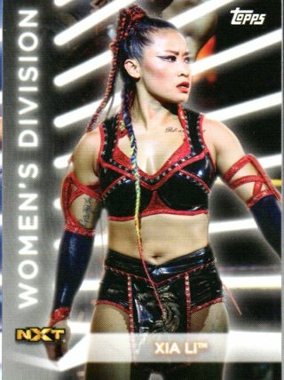 2021 Topps WWE Xia Li Womens Division Roster #R49