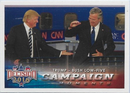 2016 Decision 2016 #94 Trump - Bush low-five