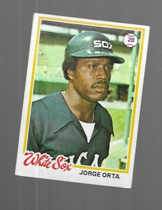 1978 TOPPS JORGE ORTA #42