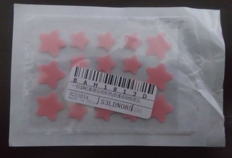 Pink Star Pimple Patches, New.