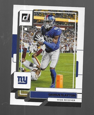 2022 DONRUSS DARIUS SLAYTON #161