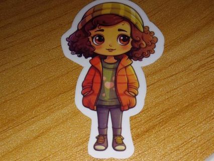 Anime New Cute 1⃣ vinyl sticker no refunds regular mail only Very nice quality!