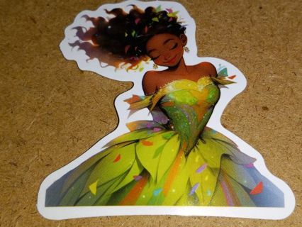 Princess Cute one vinyl sticker no refunds regular mail only Very nice quality!