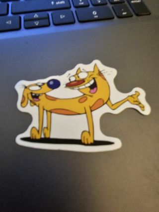 Cat & Dog sticker